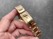 SKY-DWELLER 42 YELLOW GOLD BLUE DIAL