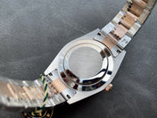 SKY-DWELLER TWO-TONE 42 ROSE GOLD BEZEL GREY DIAL