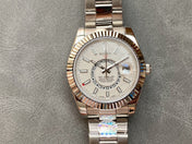 SKY-DWELLER 42 WHITE DIAL STAINLESS STEEL
