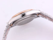 DATEJUST 41 ROSE GOLD STEEL CHOCOLATE DIAMOND DIAL