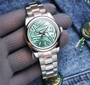 DATEJUST 41 STAINLESS STEEL CUSTOM GREEN DIAL