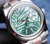 DATEJUST 41 STAINLESS STEEL CUSTOM GREEN DIAL