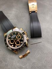 DAYTONA ROSE ROSE GOLD 40MM CERAMIC DIAMOND NUMERALS