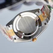 DATEJUST 41MM TWO-TONE GREEN DIAL JUBILEE BRACELET