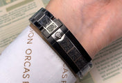 SUBMARINER DATE 40 CUSTOM ALL BLACK HAND ENGRAVED