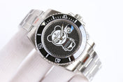 SUBMARINER DATE 40MM CUSTOM BLACK BEZEL BLACK BEAR DIAL