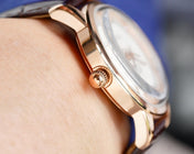 OYSTER PERPETUAL 41MM STEEL CASE DIAMOND NUMERALS