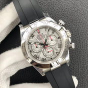 DAYTONA 40MM METEORITE ROMAN DIAL 116509 RUBBER STRAP