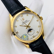 OYSTER PERPETUAL 41 MOONPHASE GOLD CASE