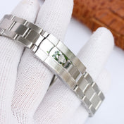 DATEJUST 31 SILVER BLUE FLOWER DIAL