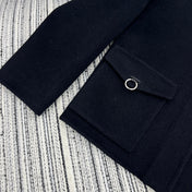 HERMES 25S DOUBLE-FACED CASHMERE JACKET 381