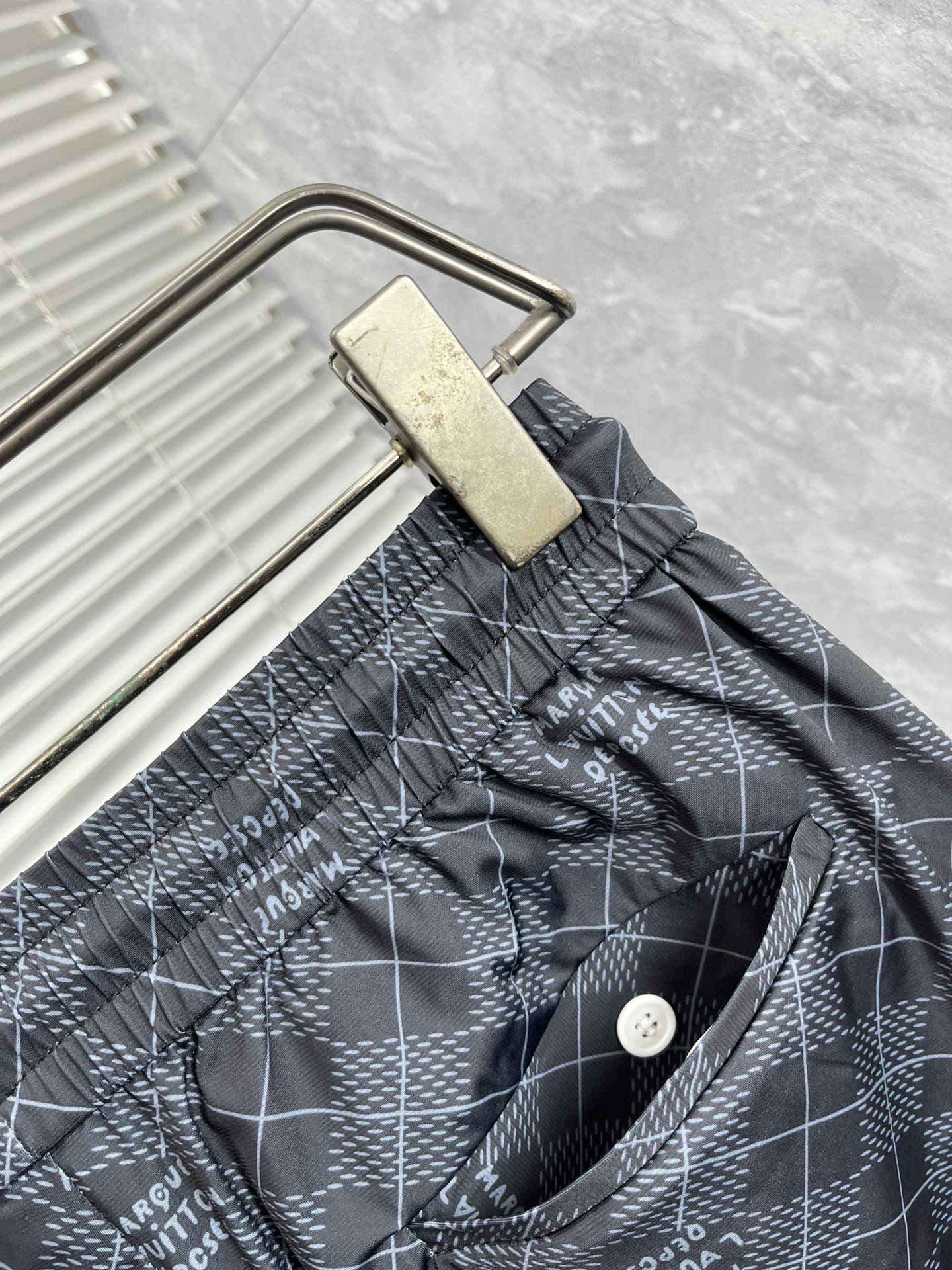 LV BLACK MONOGRAM TROUSERS 239489