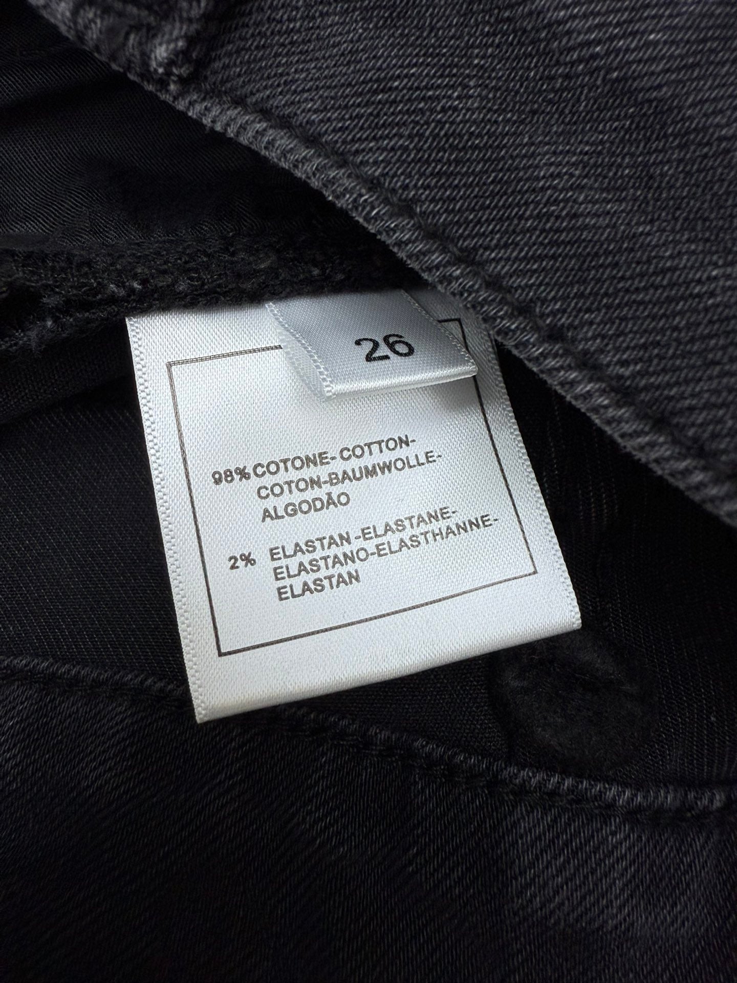 CHANEL 26S FLARED JEANS 762