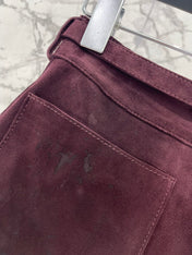 HERMES 25S SHEEPSKIN SHORTS 176