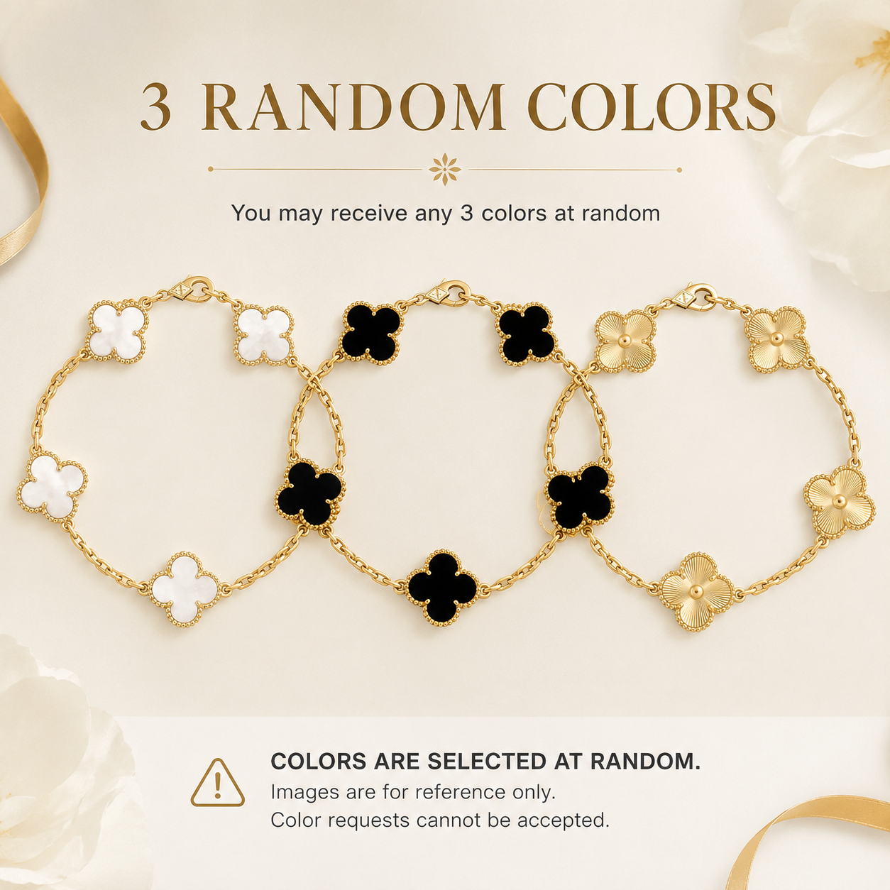 Clover Bracelet Mystery Set – 3 Bracelets for Only $45