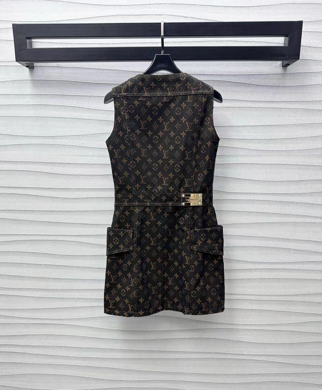 LV Monogram Denim Set