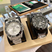 OYSTER PERPETUAL DATE 40MM WHITE & BLACK SHELL