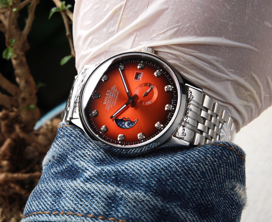 OYSTER PERPETUAL 39MM DOUBLE SAPPHIRE GLASS MIRROR