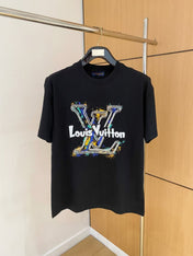 LV SHIRT IN BLACK STYLE 003