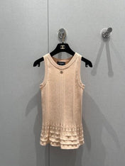 CC 25 Patterned Knitted Vest