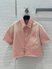 Loewe Denim Set Cotton Rough Peach