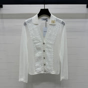 VALENTINO LONG-SLEEVE KNIT CARDIGAN 274971