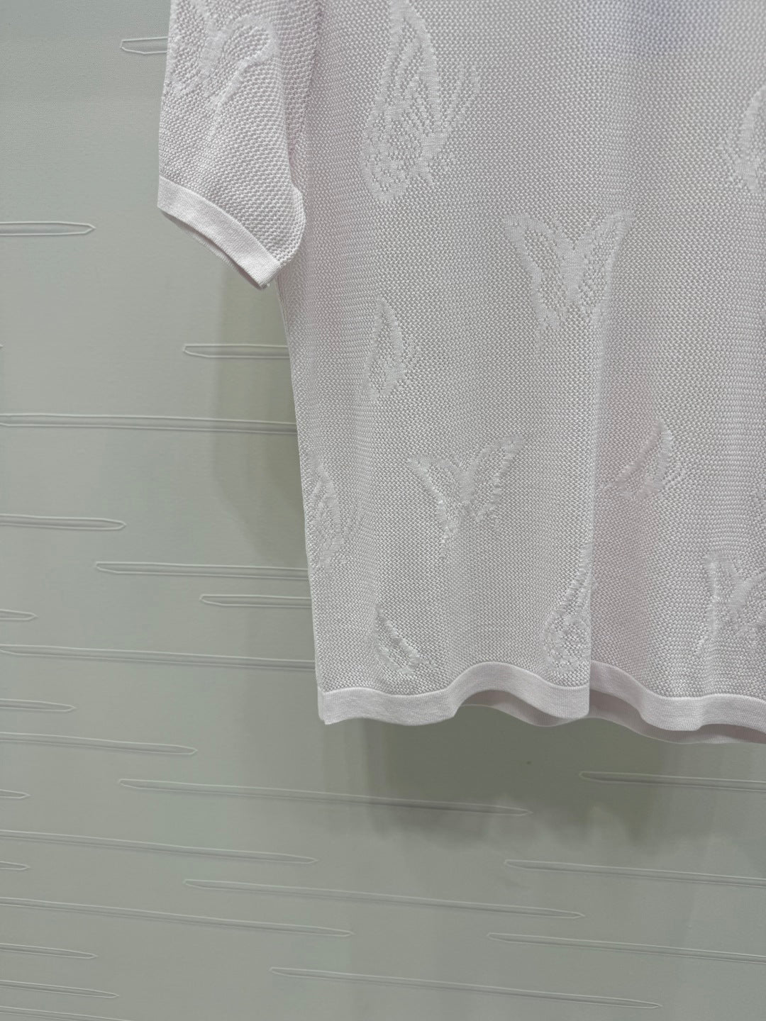 DIOR 25S BUTTERFLY WOVEN T-SHIRT 264062