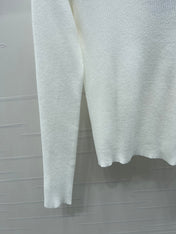 LV 25S LOGO-EMBROIDERED SWEATER 0088