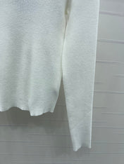 LV 25S LOGO-EMBROIDERED SWEATER 0088