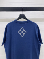 LV 25S SHORT-SLEEVE CREW NECK SWEATER 0090