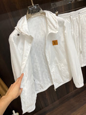LV SET JACKET AND PANTS WHITE 239590