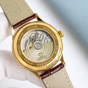 Rolex Datejust 40mm Gold Leather