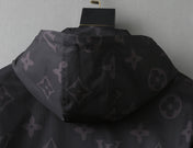 LV BLACK MONOGRAM HOODED JACKET 238975