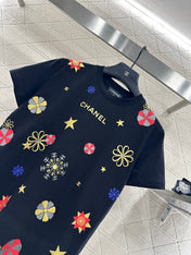 CHANEL 25S PRINTED T-SHIRT 649