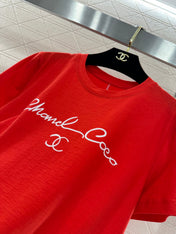 CHANEL 26S CREW NECK T-SHIRT 813