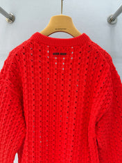 MIUMIU 26S V-NECK SWEATER 900