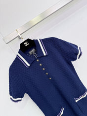 CHANEL 25S POLO DRESS 582