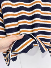 CHANEL 25S KNIT STRIPED POLO 588