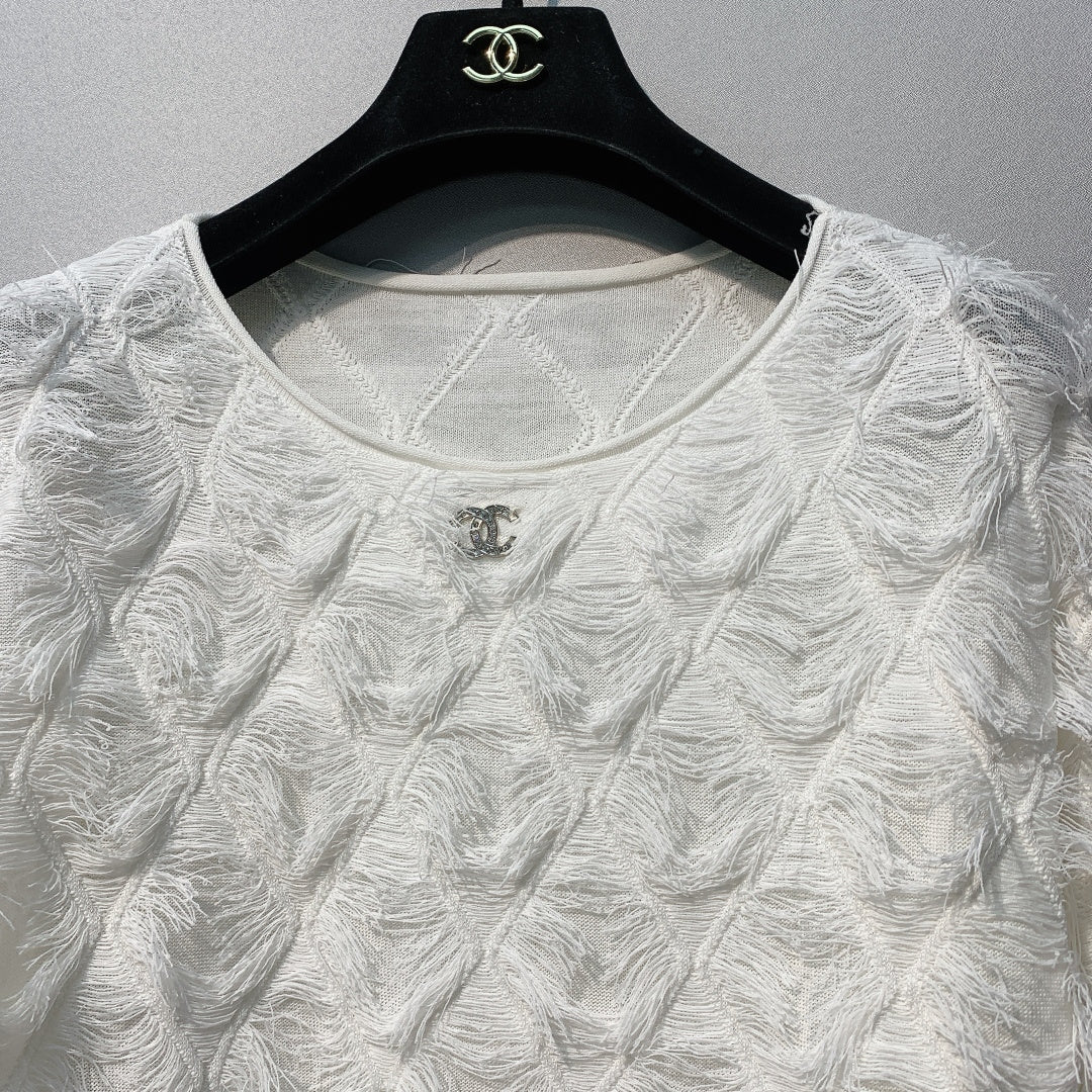 CHANEL 26S LIGHTWEIGHT KNIT TOP 969