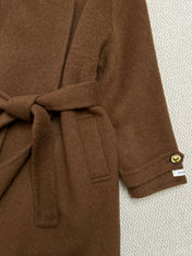 MAX MARA 25S TURTLENECK CASHMERE COAT 132