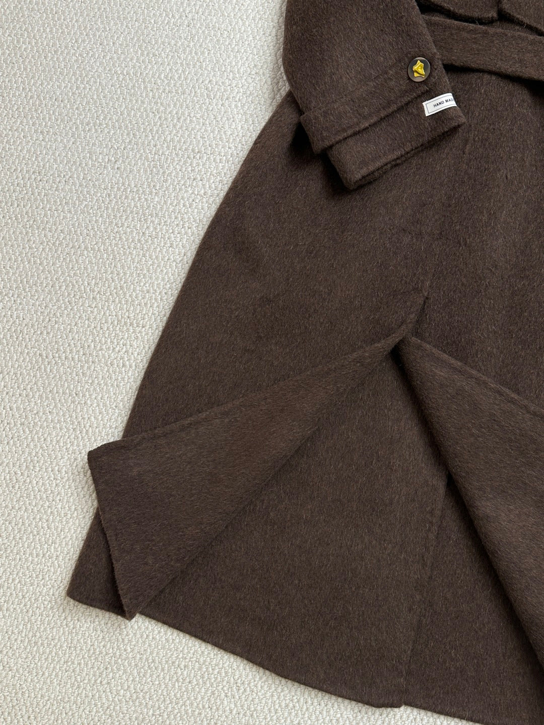 MAX MARA 25S TURTLENECK CASHMERE COAT 130
