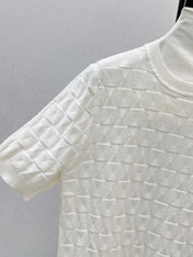 HERMES 26S SHORT SLEEVE SWEATER 544