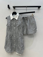 MAX MARA SHIRT AND SHORTS SET 268210