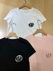 HERMES 25S CREW NECK T-SHIRT 404