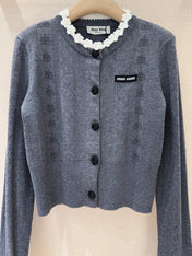 MIUMIU 26S KNIT CARDIGAN 948