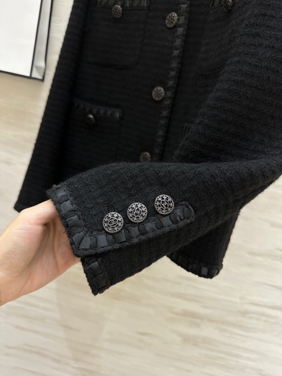 CHANEL 25S TWEED WOOL JACKET 471