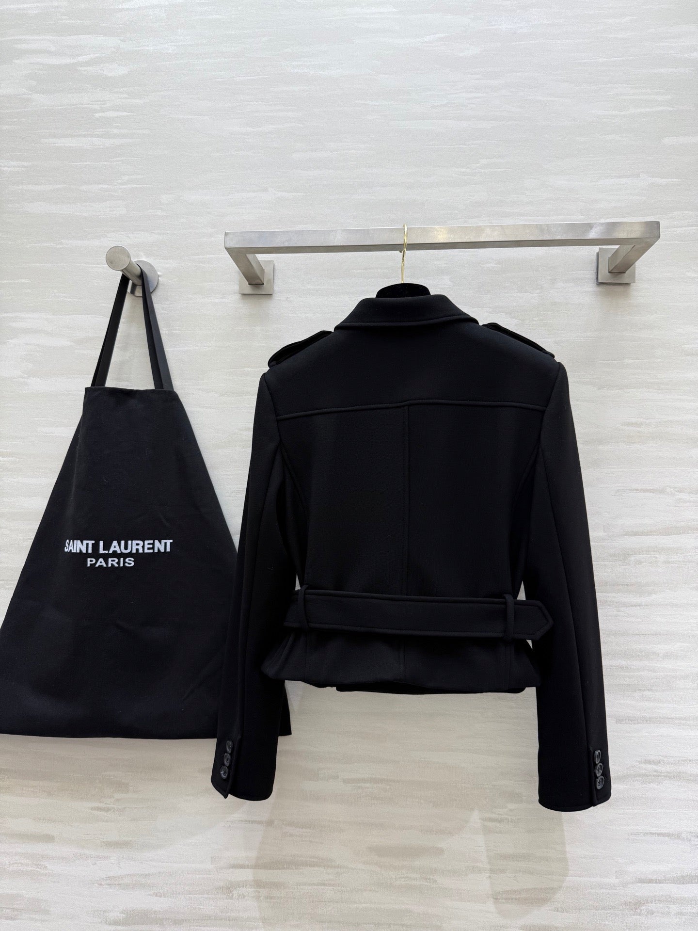 YSL 26S CROPPED JACKET 350