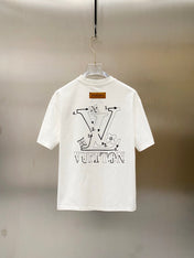 LV WHITE COTTON T-SHIRT 238840