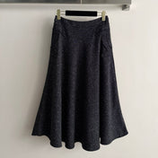 CHANEL 26S TWEED MIDI SKIRT 717