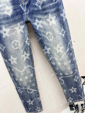 LV BLUE MONOGRAM DENIM JEAN 239499